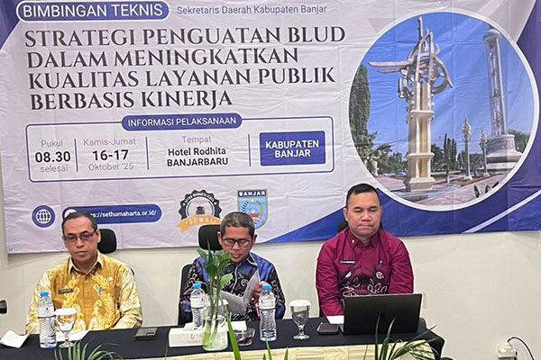 Penguatan BLUD Menuju Layanan Publik yang Lebih Profesional dan Berbasis Kinerja di Kabupaten Banjar